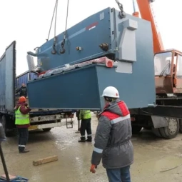 Выполнили сложнейший промышленный такелаж в Семее